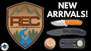 New Knives & Gear at River's Edge Cutlery!