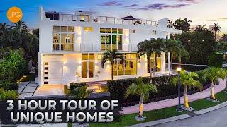 3 HOUR TOUR of UNIQUE HOMES and APARTMENTS | LUXURY REAL ESTATE Tour 