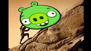 bad piggies (sisyphus meme)