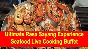 Ultimate Seafood Live Cooking Buffet Experience at Shangri-La's Rasa Sayang Resort & Spa, Penang! 4K