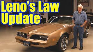 Media Attention For Leno's Law SB712 - California Classic Car Smog Exemption