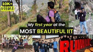 My First Year at IIT Mandi under 4 mins ! | IIT is way more than I imagined 