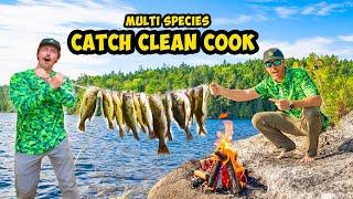 The BIGGEST Googan MULTI SPECIES CATCH CLEAN COOK EVER!