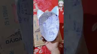 Naruto mask part 1/ How to make anbu mask at home / kakashi mask #naruto #anbublackops #kakashi