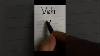 Vidhi namelogo #logo #shorts 