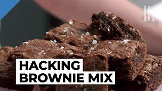 How to Make the Best Brownies From a Boxed Mix | Food Hacks with Claire