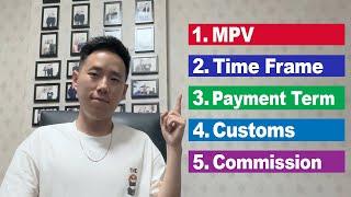 5 Requirements to Do Business With Us | Yiwu Agent