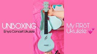 Unboxing | My FIRST Ukulele  | Ukulele Newbie | Enya Concert Ukulele Nova | Ukulele Beginner