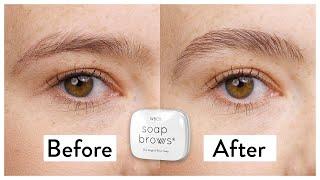 FLUFFY BROWS For Beginners | Soap Brows Tutorial