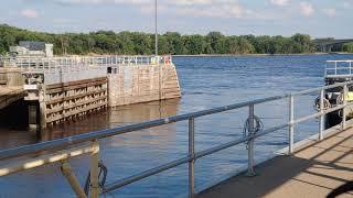 Upper Mississippi river lock and dam #7