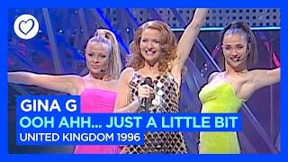 Gina G - Ooh Aah… Just A Little Bit | United Kingdom  | Live - Grand Final - Eurovision 1996