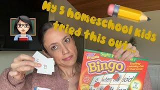 TREND Sight Words Bingo Review | Fun, Educational Game for Kids, Classrooms & Families