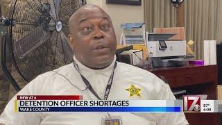 Nearly a quarter of Wake County detention officer positions unfilled