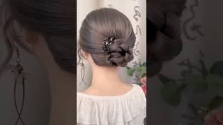 Easy hair hacks️ #shorts #shortvideo #hair tutorial  #trending #jewellery  #viral #hacks #hairstyle