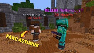 I Fought my Clone In this Public Minecraft server !!!!