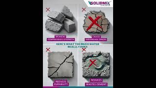 More water doesn’t mean better concrete — it means weaker buildings!