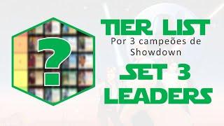 TIER LIST LEADERS SET 3!! / Star Wars Unlimited - Tier List PT-BR