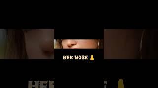 Jannat Zubair  her eyes  , her lips  , her hair, her left face, her right face and Jannat Zubair