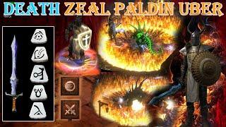 Diablo 2 Resurrected - Death Zeal Paladin Uber Tristram(100% Chance of Crushing Blow)