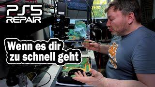 PS5 Repair | Wenn es dir alles zu schnell geht... | PCB Solder Berlin