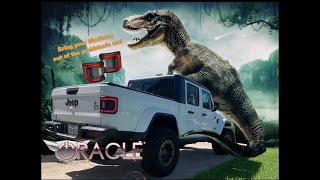 Jeep Gladiator Oracle Lighting flush tail light install
