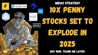 10X Penny Stocks set to Explode in 2025 (How to Find Penny Stocks Early)