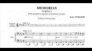 “Memorias” for soprano saxophone & piano by Pedro Iturralde (1929-2020)