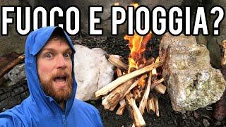 Si può fare! - Come accendere il fuoco con legna bagnata