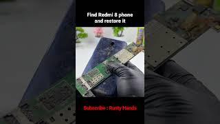 Look for cell phone in landsfill || find redmi 8 phone and restore it. #restoration #restore #redmi