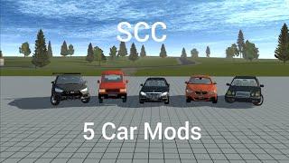 5 Car Mods | Simple Car Crash Physics Simulator