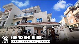 FURNISHED HOUSE FOR SALE IN BUDHANILKANTHA | KATHMANDU #houseforsale #housetour #realestate