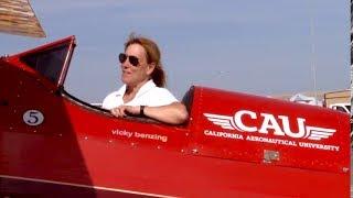 Partners in Aviation: Vicky Benzing and CAU