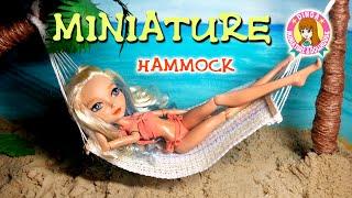 [해변시리즈 #5] 미니어쳐/인형 해먹 만들기 MINIATURE/Doll Beach series #5 - hammock /딩가의 회전목마