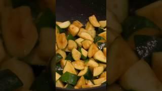 Courgettes sautées façon cuisine chinoise quotidienne et rapide #shorts
