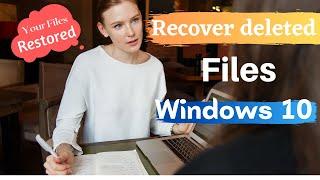 How to restore deleted files windows 10 : Instant: Perfect Way | eTechniz.com 