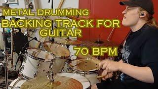 Metal Drumming: Backing Track for Guitar: 70 bpm - Filip Gäddnäs