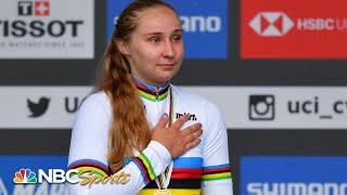 American Megan Jastrab wins Junior Road Race at UCI Road World Championships | NBC Sports