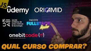 COMPARANDO CURSOS DE PROGRAMAÇÃO - QUAL O MELHOR? ORIGAMID, ONE BIT CODE, DANKI CODE, EBAC