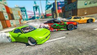 I Joined A GTA Online DRIFTING SERVER! (FiveM)