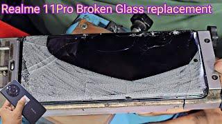 Realme 11 Pro Broken Glass Change || Edge Or iPhone Glass Change Course 20000₹