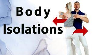 How To LEAD & FOLLOW Bachata Body Isolations | Hip & Upper Body Isolations