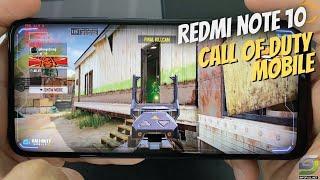 Xiaomi Redmi Note 10 test game Call of Duty Mobile