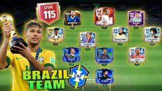 I MADE THE BRAZIL TEAM ON EA FC MOBILE