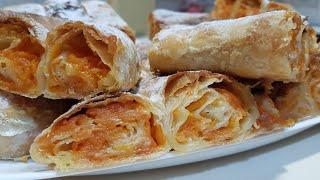 Placinta Întinsă cu Dovleac de la Bunica | Plăcintă cu Dovleac foarte Delicioasă | Rețeta cu Dovleac