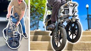 Afreda S6 Review: Crazy Compact Folding 3-Wheel Electric Bike!