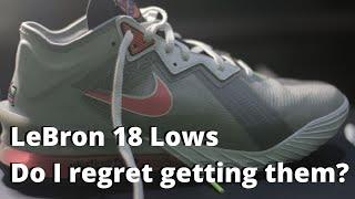 The Nike LeBron 18 Low Space Jam Edition updated review - do I regret buying them?