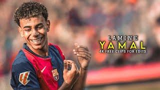 Lamine Yamal 2024 ● 4K FREE CLIPS / NO WATERMARK ● FREE TO USE ● HD 1080