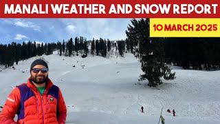 Manali Weather & Snowfall Alert | Snow Activities Ke Liye Best Jagah!