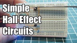 Simple Hall Effect Circuits You Can Build