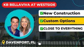 KB Bellaviva at Westside | New Construction | Davenport FL | Custom Options